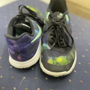 Nike Women's Flex Experience 881804-013 Blue Green Running Shoes Size 8